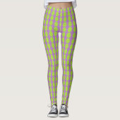 Spring Green Easter Egg Leggings (Voorkant)