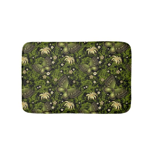 Spring Green-Gold Pattern Badmat (Voorkant)
