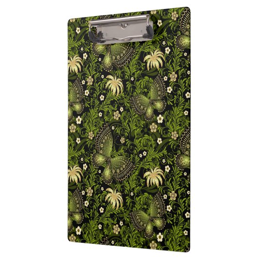 Spring Green-Gold Pattern Klembord (Links)