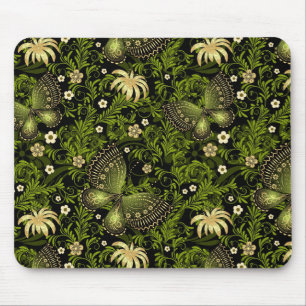 Spring Green-Gold Pattern Muismat