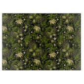 Spring Green-Gold Pattern Snijplank (Voorkant)