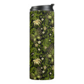 Spring Green-Gold Pattern Thermosbeker (Gedraaid links)