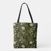 Spring Green-Gold Pattern Tote Bag (Achterkant)