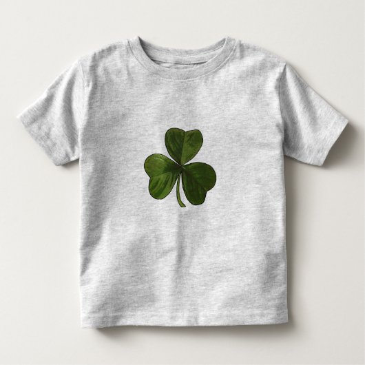 Spring Green Irish Shamrock Kinder Shirts (Voorkant)
