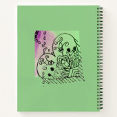 Spring Green Journal / Scrapbook / Notebook (Dos)
