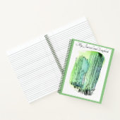 Spring Green Journal / Scrapbook / notebook Notitieboek (Binnen)
