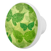 Spring Green Pattern Keramische Knop (Rechts)