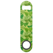 Spring Green Pattern Speed Flessenopener (Achterkant)