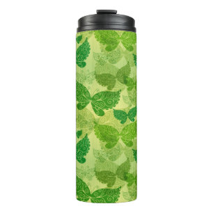 Spring Green Pattern Thermosbeker