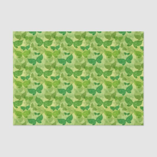 Spring Green Pattern Tissuepapier (Voorkant)