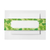 Spring Green Pattern Uitnodigingen Wikkel (Voorkant Voorbeeld)
