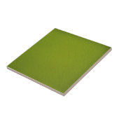 Spring Green Repro Antiek Solid Background Field Tegeltje (Zijkant)