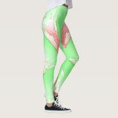 Spring Green Roze Witte Leggings (Rechts)