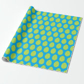 Spring Green Squiggles Easter Egg Cadeaupapier (Uitgerold)