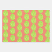 Spring Green Squiggles Easter Egg Inpakpapier Vel (Voorkant)