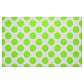Spring Green & White Polka Dot Pattern Stof (Fat Quarter)