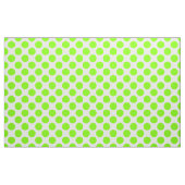 Spring Green & White Polka Dot Pattern Stof (Yard (91,4 cm))