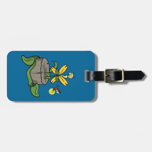 Spring Greets Zomer Bagagelabel (Voorkant horizontaal)