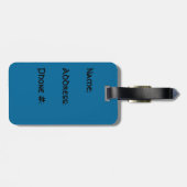 Spring Greets Zomer Bagagelabel (Achterkant horizontaal)