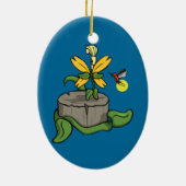 Spring Greets Zomer Ornament (Achterkant)