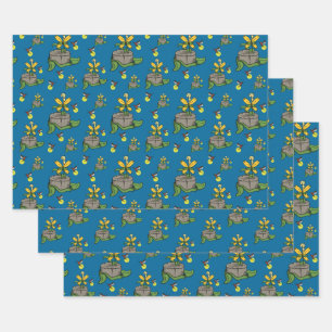 Spring Greets Zomer Verpakking Papier Set Inpakpapier Vel