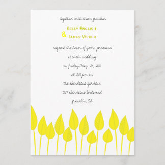 Spring Has Sprung-uitnodiging Kaart