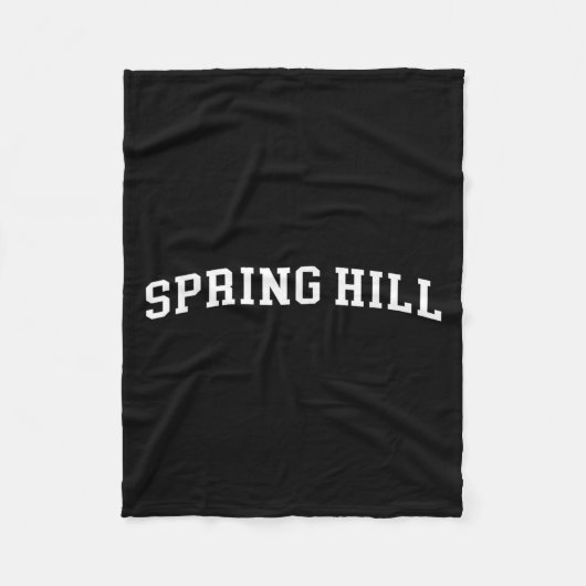 Spring Hill Fleece Deken (Voorkant)