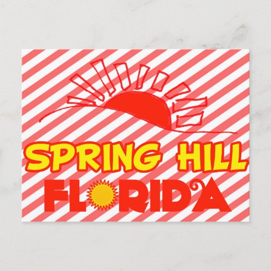 Spring Hill, Florida Briefkaart (Voorkant)