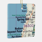 Spring Hill Map Keramisch Ornament (Rechts)