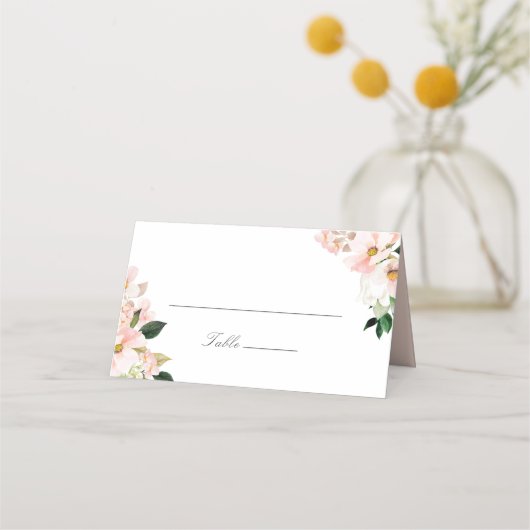 Spring Hydrangea Blossom Blush Roze Bloemen Huweli (Voorkant)