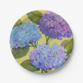 Spring Hydrangeas I Papieren Bordje (Voorkant)