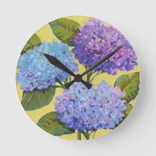 Spring Hydrangeas I Ronde Klok (Voorkant)