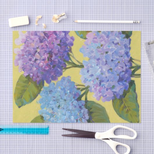 Spring Hydrangeas I Tissuepapier (Craft)