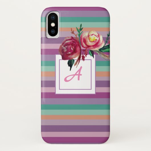 Spring iApple iPhone X, nauwelijks daar Case-Mate iPhone Case (Achterkant)