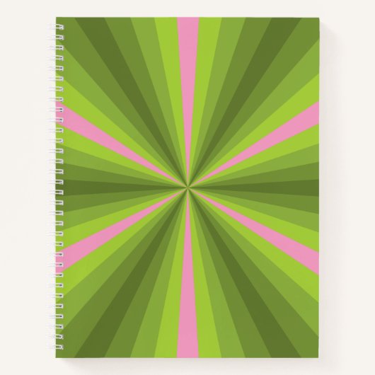 Spring Illusion Spiral Notitieboek (Voorkant)
