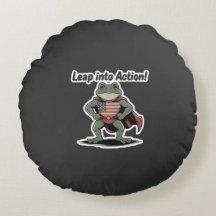Spring in actie! Superkikker sticker
