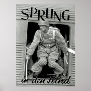 Spring in de vijand poster