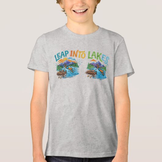Spring in MerenSpring  Tri-Blend Shirt (Voorkant)