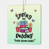 Spring in Reading Dustin Stevens Books Keramisch Ornament (Links)