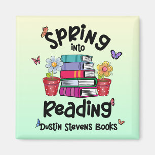 Spring in Reading Dustin Stevens Books Magneet