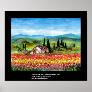 SPRING IN TUSCANY 2 POSTER