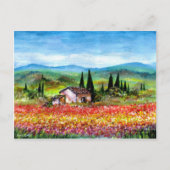 SPRING IN TUSCANY BRIEFKAART (Voorkant)