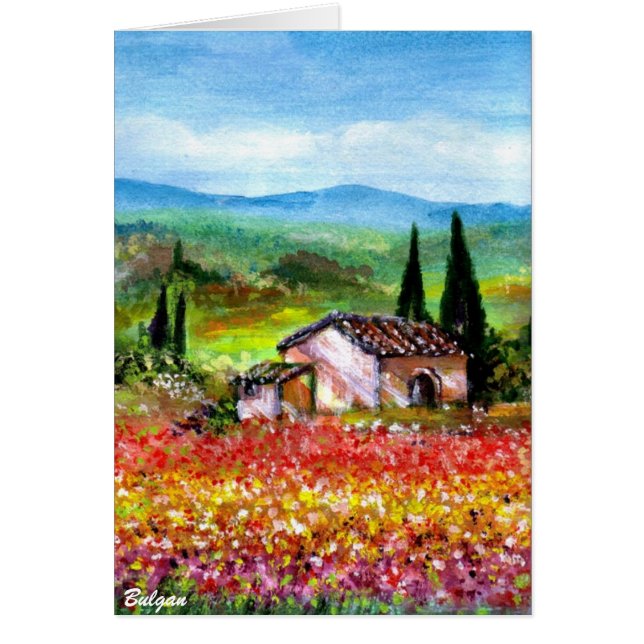 SPRING IN TUSCANY COUNTRYSIDE (Voorkant)