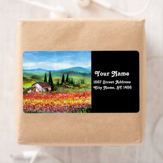 SPRING IN TUSCANY ETIKET (Insitu)