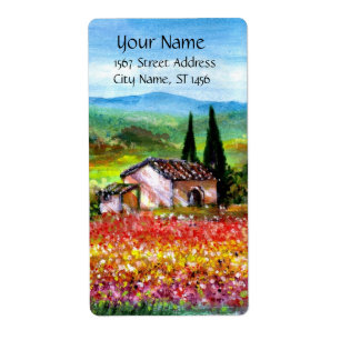 SPRING IN TUSCANY ETIKET