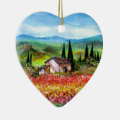 SPRING IN TUSCANY KERAMISCH ORNAMENT (Rechts)