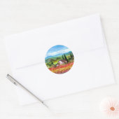 SPRING IN TUSCANY RONDE STICKER (Envelop)