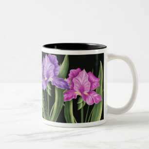 Spring Iris Tweekleurige Koffiemok