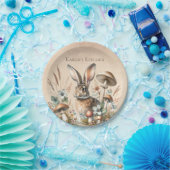 Spring Jack Rabbit Papieren Bordje (Feest)