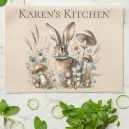 Spring Jack Rabbit Theedoek